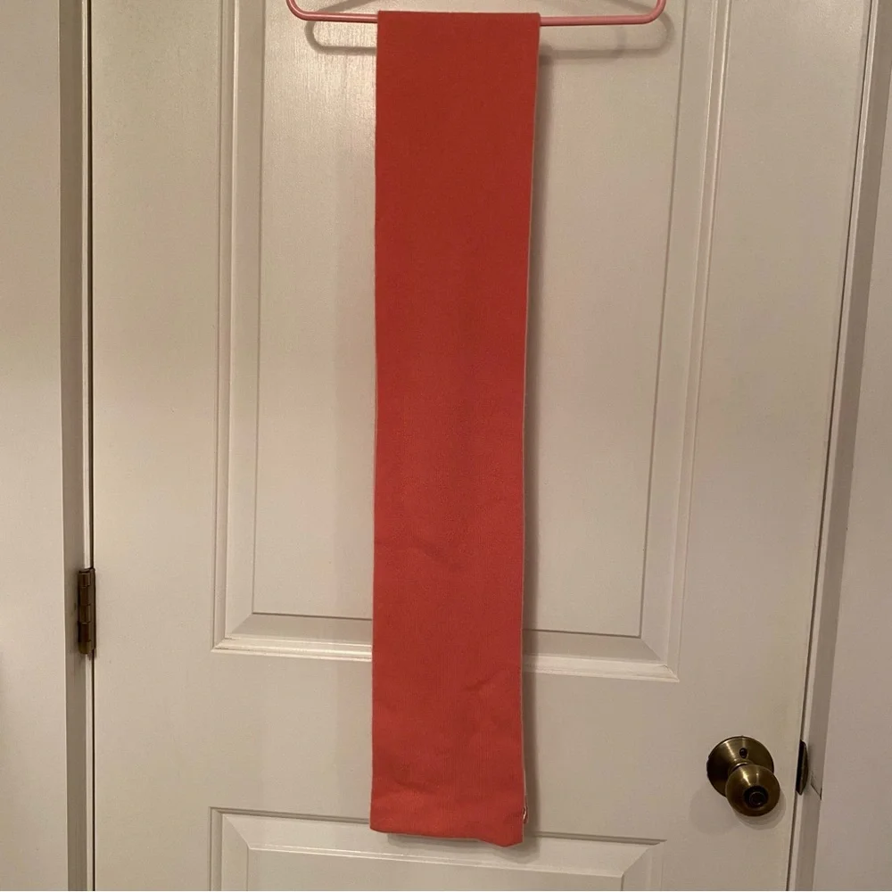 TALBOTS SCARF PINK DOUBLE SIDED CASHMERE LONG RECTANGLE ACCESSORY 2 COLOR